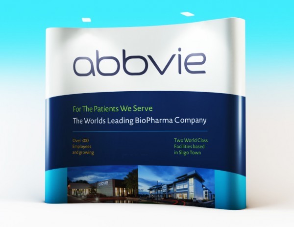 Abbvie  – Pop-Up Wall Display