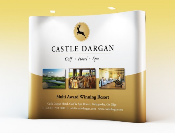 Castle Dargan – Pop-Up Wall Display