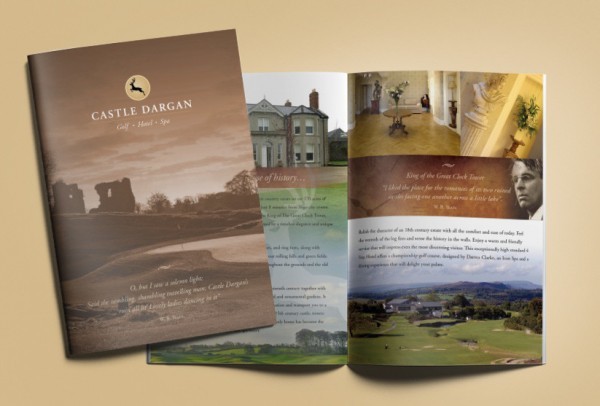 Castle Dargan, Hotel & Spa Brochure Design & Print