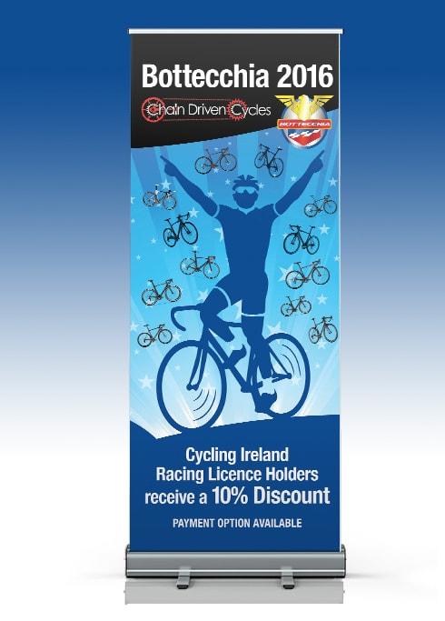 Chain Driven Cycles – Pull Up Banner