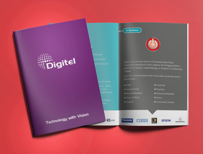 Digitel Smart Home Automation Systems Brochure Print