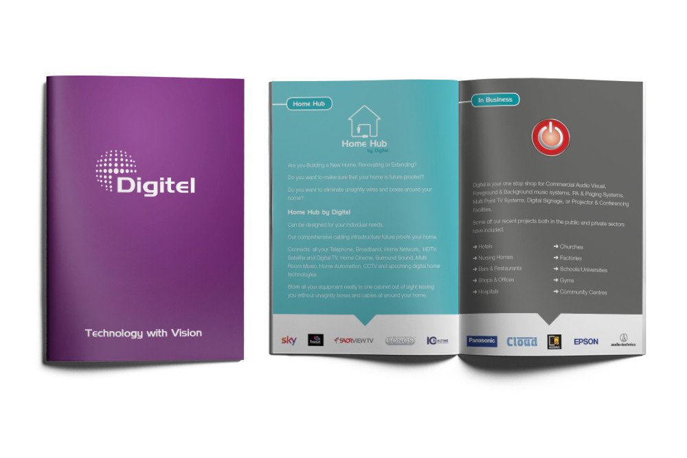 Digitel Smart Home Automation Systems Brochure Print