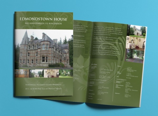 Edmondstown House Brochure Design and Print