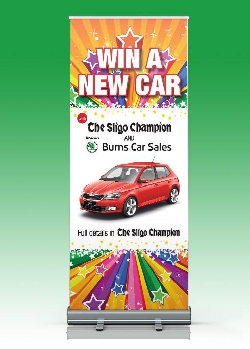 Sligo Champion – Pull Up Banner