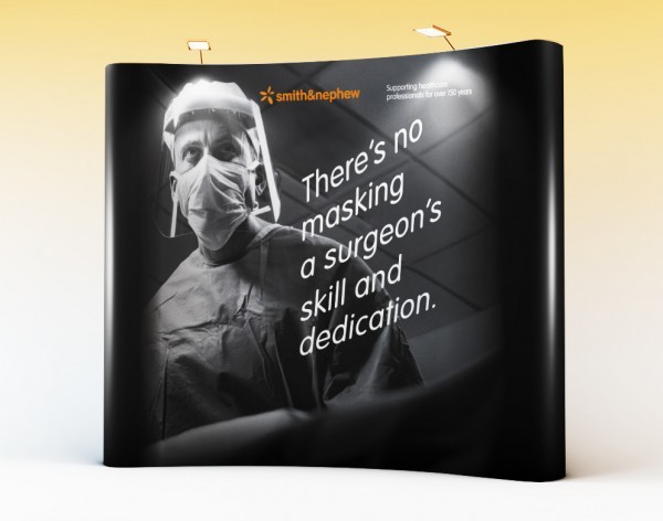 Smith & Nephew – Pop-Up Wall Display